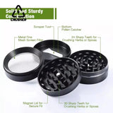 4 Layer Mini Cute Spice Crusher Mill Zinc Alloy Dry Herb Grinders for Smoking Cigarette Accessories Herbal Tobacco Grinder