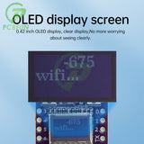 ESP32-C3 OLED ceramic antenna ESP32 supermini development board wifi Bluetooth 0.42-inch screen