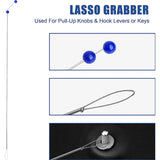 Top-Car Emergency Kit With Car Window Wedge, Air Wedge Bag Pump, Long Reach Grabber, Auto Trimming Removal Tool