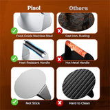 Smash Burger Press,Hamburger Smasher Tool Griddle, Stainless Steel Ham Patty Press,Grill Press for Smashburger