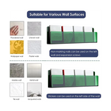 40cm Long Acrylic Wall Mounted Catalog Document Brochure Rack for Office Coffee Shop Display