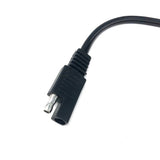 5pcs Power Automotive Extension 18AWG 300mm Plug Wire SAE Cable for Solar Battery, Car Battery