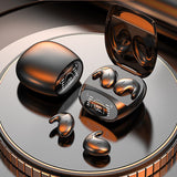 MD528 Bone Conduction Earbuds Bluetooth 5.2 Earphones HiFi Wireless Headphone Sleep Sports Waterproof Invisible Headset Hot Sale