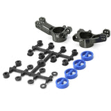 2Pcs Metal Rear C-Hub Carrier Caster Block IFW608B For Kyosho MP10 1/8 RC Car Upgrade Replacement