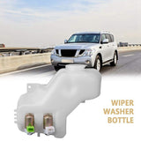 Top-For Nissan Patrol GQ Maverick 1988-1997 Windshield Wiper Washer Bottle 2 Hole Pump Tank Jar Kit