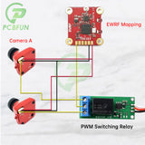 RC Model Aircraft PWM Electronic Module Navigation Light Controller 1CH Relay 5V-12V Universal Switch
