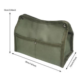 Outdoor Wet Tissue Box Portable Napkin Canvas Paper Towel Wipe Case Bag for Camping Tent Travel Home Hiking Holiday Gift
