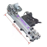NEW Multifunctional miniature lathe grinding and polishing car beads mini diy woodworking lathe transmission 775