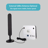 CP9-12 4G Modem External Antennas Mobile Wireless Hotspot Portable 4g CPE Wifi Router With Inbuilt Batteries