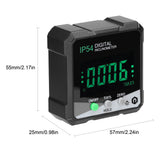 Angle Protractor Digital Inclinometer Digital Protractor Absolute Relative Mesuring Data Hold Angle