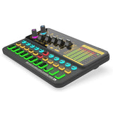 SK500 English Version Of Mobile Phone Computer Sound Card Bluetooth Sound Card Device Audio Mixer