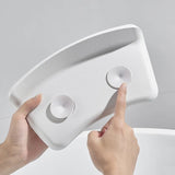 Home Comfort Headrest With Suction Cup Non-Slip Waterproof SPA Bathtub Pillow For Neck White Grey Black Bath Accessories