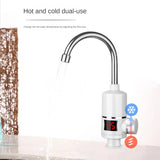Instant Hot Tap Fast Instantaneous Thermostat for Water Heater 3000w Electrical Faucet Temperature Display