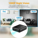 1080P HD Smallest Mini Camera WIFI Built-in Battery IP Remote Monitoring Camcorder IR Night Vision Body Invisible Espia Cam
