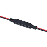2Pcs 18AWG Extension 2-Pin Quick Disconnect 10A Solar Battery Panel SAE Plug Input and Output Cable