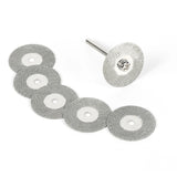 38PCS/Set Mini Circular Saw Blade Set Dia Cutting Disc Sanding Grinding Wheel for Dremel Woodworking Power Tools Accessories