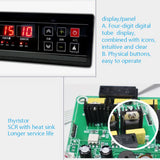 Heating Display LED Digital Control Circuit Board Thermostat Oven Stove Accessories Pellet Burner Controller
