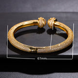 Jewelry Copper Silver Plated Fashion Couple Full Diamond Net Red Hot Bracelet