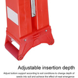Fertilizer Precise Seeding Fertilize Accurately Portable Garden Push Seeder Depth Adjustable Operation Corn Planter