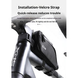 Bike Waterproof Reflective Front Top Frame Tube Large Capacity Ultralight Bicycle Cycg Pannier Bag Accessories