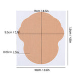 50Pcs Armpit Underarm Sweat Pads Invisible Disposable Strong Adhesive Comfortable Leak Proof for Women Men