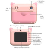 Instant Camera No Ink Digital Cameras Lightweight Printing Picture Toys Pink
