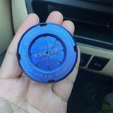 Vehicle onetouch decorative start ring protective cover car modification