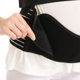 Pregnant women during pregnancy belly waist decompression support prenatal protection postpartum abdominal belt black
