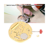 1019 Watch with Hour Wheel Spring 3 O'Clock Calendar Two and A Half Hands Quartz Movement Replacement for RONDA