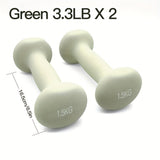 1pair High-density Solid Iron Dumbbell For Women & Men, Home & Outdoor Strength Training Device