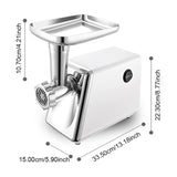 Electric Meat Grinder and Sausage Stuffer - Heavy Duty for Home Kitchen & Commercial Use