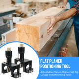 Planer Knife Tool Setter Tool Calibrator Setting For Woodworking Adjustable Magnetic Planer Blade Setting Jig 2Pcs