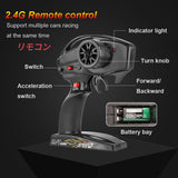 1:10 70km/h High-speed Drift Remote Control 2.4G 4WD Off-road Vehicle Dual-speed Rc Car Children's Christmas Gift