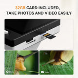 Coin 4.3" LCD Digital Microscope 1000x IPS Screen 8 LED Lights PC View Windows Compatible With 32GB SD Card
