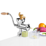 Portable Manual Fresh Orange hine Healthy Hand Slow Wheatgrass Juicer Extractor