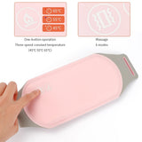 Washable Heating Pad Electric Warm Lady Reduce Menstrual Stohache Waist Pain Hot Compress 6 Modes Massager Protable