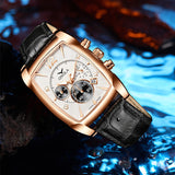 Men Watch ONOLA 2021 New Fashion Casual Stainless Steel Quartz Watches Men Luxury Top Brand Leather Watch for Men