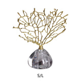 Lucky Tree Figurine - Simple Tabletop Ornament for Office & Home