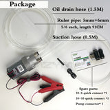Whole Set DIY Mini DC 12V/24V Transfer 2.0L/min Automobile Engine Oil Change Micro Self-priming Pump