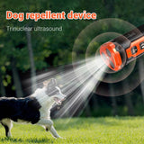 training device Release Pet Repeller Ultrasonic Training Rechargeable Anti Dog Bark Deterrent Device With LED