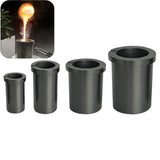 Graphite crucible Gold Sliver Melting Furnace accessories Jewelry melting crucible Jewlery casting tools Capacity 1KG/2KG/3/4KG