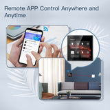 1 Piece Tuya Smart Touch Screen Control Panel 4 Inches Central Control For Intelligent Scenes Built In Alexa