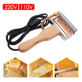 Electric Bee Uncapping Wax Knife - Beekeeping Tool for Honey Extraction with Heating Cutter