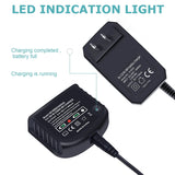 A12 Ni-CD Ni-MH Battery Charger for Black Decker 9.6V-18V Replacement A12-XJ A12EX A1712 Fast Charging Electric Tools