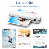 SL288 A4 9 inches Thermal Laminator hine Desktop Hot and Cold Lamination for A4/A5/A6 Laminating Pouches