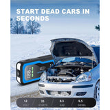 Car Jump 3500A Peak 12V Portable Power Bank Charger Booster Auto Starting Device Emergency Battery Starter with Cable