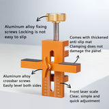 Aluminum Alloy Quick Positioning Installation Aid Woodworking Fixed Cabinet Wardrobe Door Artifact