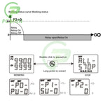 Digital Delay 110V 220V 1.37 Inch LCD Display Microcomputer Time Controller 10A Adjustable Timing Relay Switch