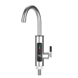Instant Heater Faucet Tankless Heaters Kitchen Hot Water Tap Bathroom Heating Electric 220v Stainless Steel Shell