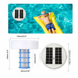 Ionizer Swimming SPA Fountain Cleaning Equipment Purifier Solar Pool Cleaner for Above Ground and Inground